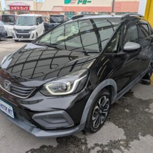 2020 Honda Fit black gasoline used car Japan export