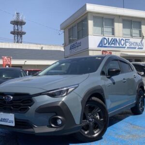 2023 Subaru Crosstrek gray hybrid used car Japan export