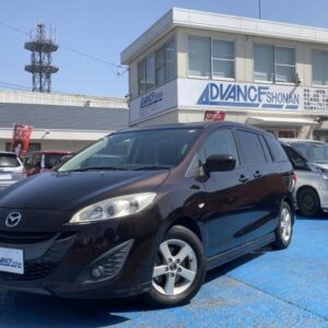 2014 Mazda Premacy purple gasoline used car Japan export