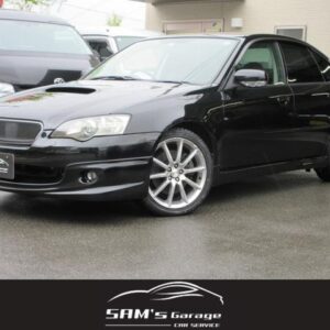 2005 Subaru Legacy B4 black gasoline used car Japan export