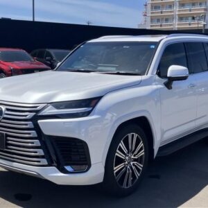 2024 Lexus Lx white gasoline used car Japan export