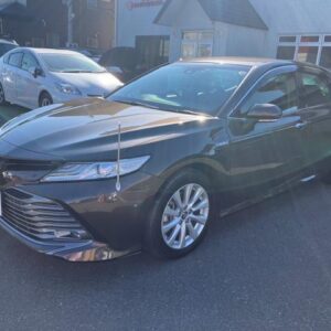 2017 Toyota Camry black hybrid used car Japan export
