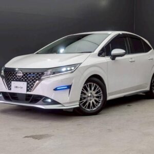 2021 Nissan Note pearl hybrid used car Japan export