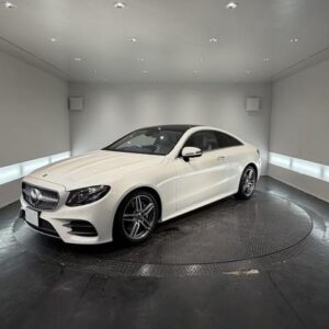 2017 Mercedes Benz E-Class white gasoline used car Japan export