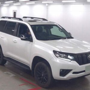 2023 Toyota Land Cruiser Prado pearl gasoline used car Japan export