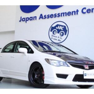 2008 Honda Civic white gasoline used car Japan export