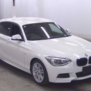 2015 Bmw 1 Series white gasoline used car Japan export