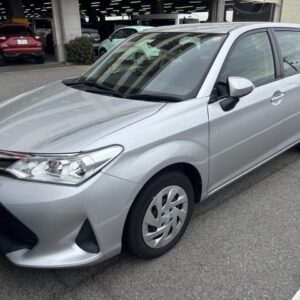 2021 Toyota Corolla Fielder silver gasoline used car Japan export