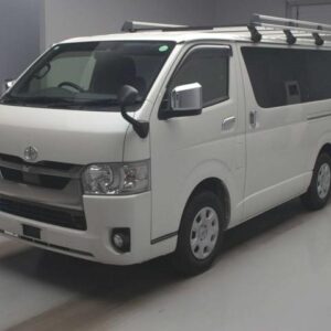 2021 Toyota Hiace Van pearl gasoline used car Japan export