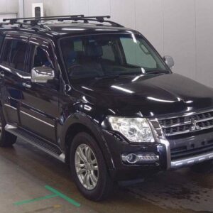 2014 Mitsubishi Pajero black diesel used car Japan export