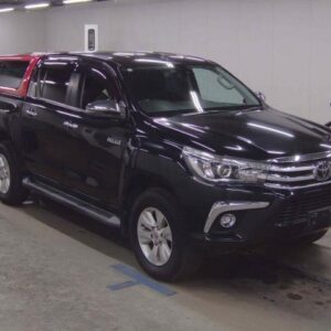 2018 Toyota Hilux black diesel used car Japan export