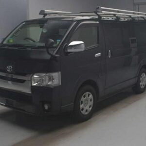 2018 Toyota Regius Ace Van black diesel used car Japan export