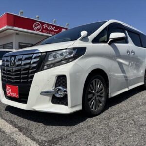 2016 Toyota Alphard pearl gasoline used car Japan export