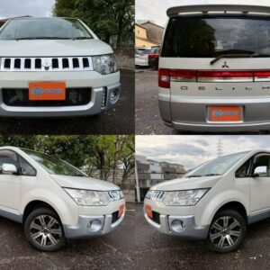 2016 Mitsubishi Delica D:5 white diesel used car Japan export