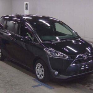 2017 Toyota Sienta black gasoline used car Japan export