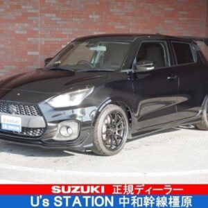 2020 Suzuki Swift Sport black gasoline used car Japan export