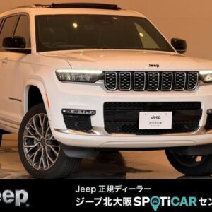 2023 Chrysler Jeep Jeep Grand Cherokee L white gasoline used car Japan export