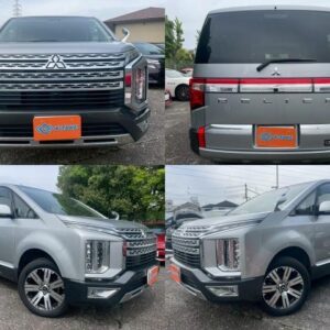 2019 Mitsubishi Delica D:5 silver diesel used car Japan export