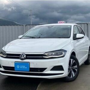 2021 Volkswagen Polo white gasoline used car Japan export