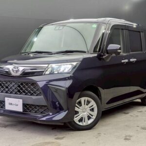 2021 Toyota Roomy purple gasoline used car Japan export