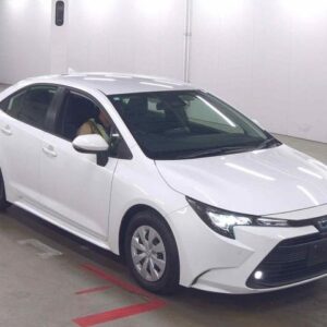 2024 Toyota Corolla white gasoline used car Japan export