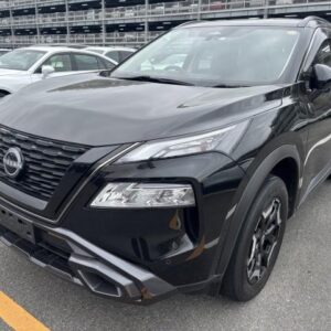 2023 Nissan X-Trail black gasoline used car Japan export