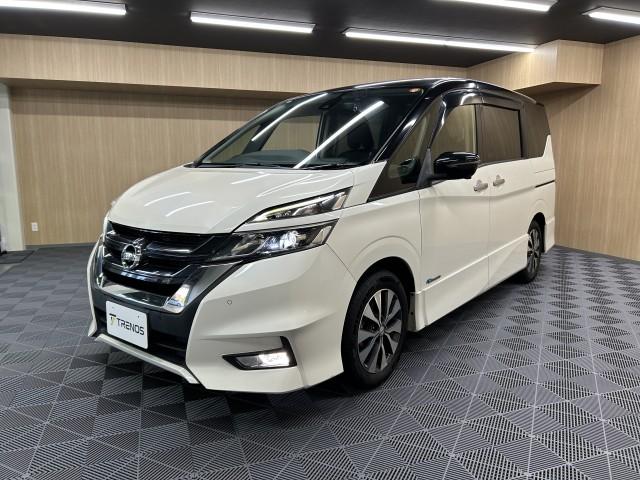 Ref:AUX-23286559 NISSAN SERENA 2017 1 2017 Nissan Serena white gasoline used car Japan export
