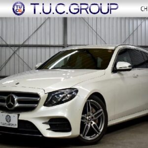2018 Mercedes Benz E-Class white gasoline used car Japan export