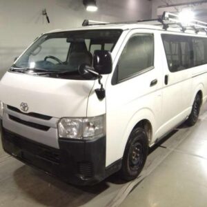 2015 Toyota Regius Ace Van white diesel used car Japan export