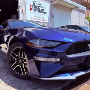 2021 Ford Mustang blue gasoline used car Japan export