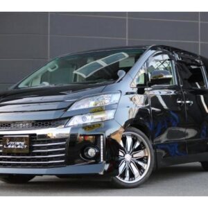 2011 Toyota Vellfire black gasoline used car Japan export