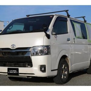 2022 Toyota Hiace Van pearl diesel used car Japan export