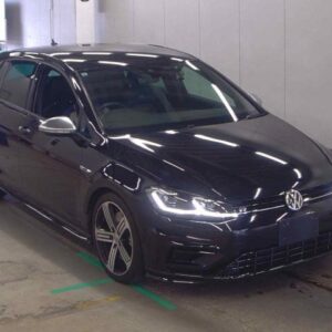 2019 Volkswagen Golf R black gasoline used car Japan export