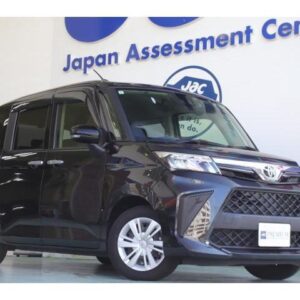 2023 Toyota Roomy black gasoline used car Japan export