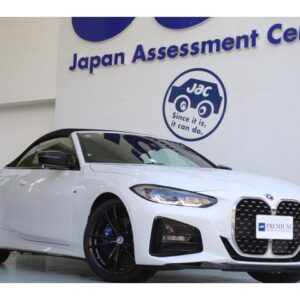 2022 Bmw 4 Series white gasoline used car Japan export