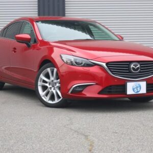 2017 Mazda Atenza Sedan red diesel used car Japan export