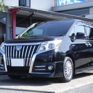 2015 Toyota Esquire black gasoline used car Japan export