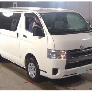 2024 Toyota Hiace Van white diesel used car Japan export