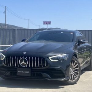 2023 Mercedes Amg Gt 4 Door Coupe black hybrid used car Japan export