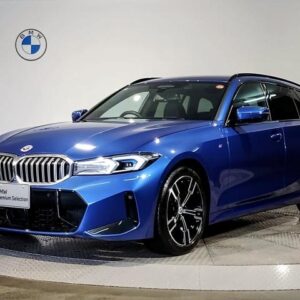 2023 Bmw 3 Series blue gasoline used car Japan export