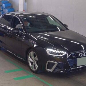 2023 Audi A4 black gasoline used car Japan export