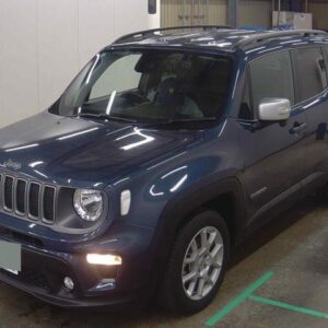 2022 Chrysler Jeep Jeep Renegade blue gasoline used car Japan export