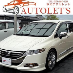 2011 Honda Odyssey pearl gasoline used car Japan export