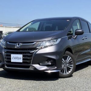 2020 Honda Odyssey gray gasoline used car Japan export