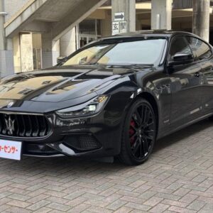 2019 Maserati Ghibli black gasoline used car Japan export