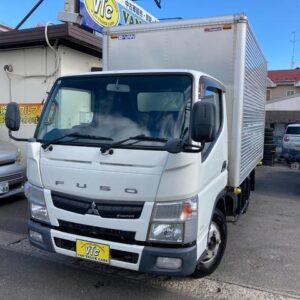 2014 Mitsubishi Fuso Canter white diesel used car Japan export