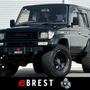 1995 Toyota Land Cruiser Prado black diesel used car Japan export