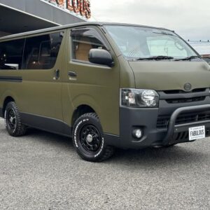 2016 Toyota Regius Ace Van green diesel used car Japan export