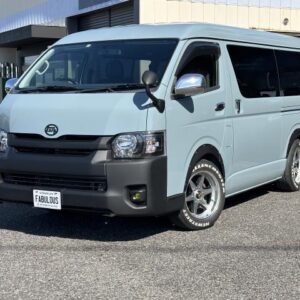 2013 Toyota Hiace Wagon blue gasoline used car Japan export