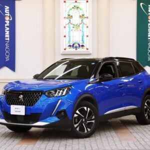2021 Peugeot 2008 blue gasoline used car Japan export